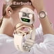 thumbnail image 4 of Sidaley Reloj inteligente con auriculares de botón, banda de viento deportiva de gama alta de carga inalámbrica, Smartwatch completo en la Relojes inteligentes negro, 4 of 6