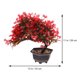 thumbnail image 2 of unbranded Planta Artificial Bonsái Roja Para Decorar Mesas Y Espacios En Hogar Oficina O Restaurante, 2 of 8