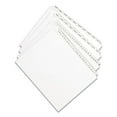 thumbnail image 6 of Preprinted Legal Exhibit Side Tab Index Dividers, Allstate Style, 10-Tab, 3, 11 X 8.5, White, 25/pack | Bundle of 10 Packs, 6 of 6
