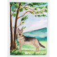 thumbnail image 1 of Carolines Treasures CK2012GF Under the Tree German Shepherd Garden Size Flag, 1 of 3
