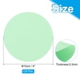thumbnail image 2 of Uxcell 4inch Circle Card Stock, 25Pcs Round Shape Cutouts Paper Thick Cardstock Coaster for DIY Projects, Light Green, 2 of 5