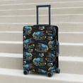 thumbnail image 3 of Wukai Cool Off-Road Vehicle Elastic Luggage Cover: Personalized Protection for Your Suitcase - Fits 19~29-inch, Washable & Durable Travel Companion-X-Large, 3 of 8