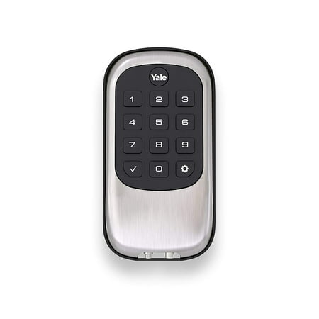Yale B1L Lock Push Button with Z-Wave, Works with Amazon Alexa via (Best Z Wave Door Lock)