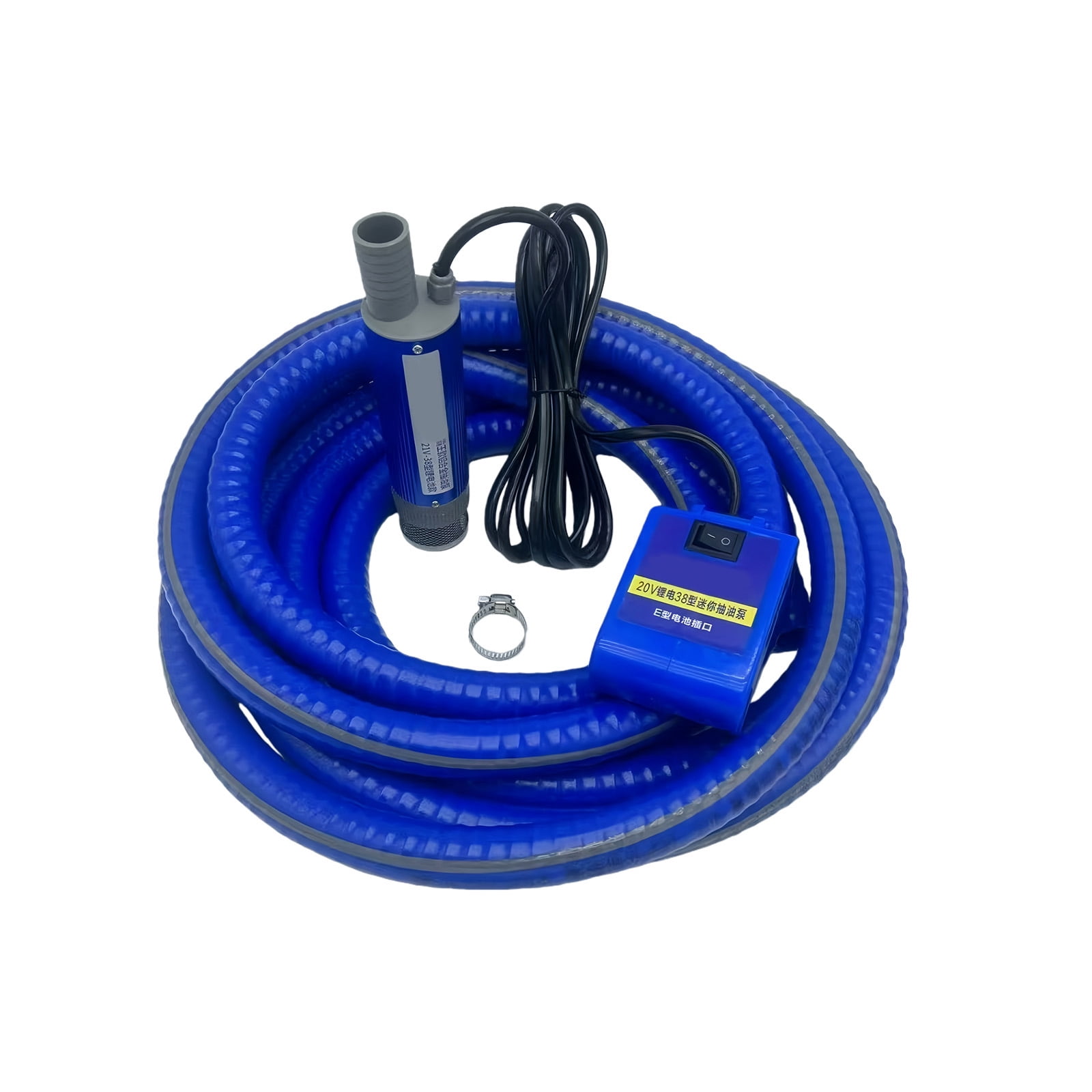 Double Purpose Electric Transfer Pumps High Efficiency Easy Carry Designs Oil Water Pumping Easy to Use for & Water
