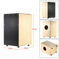 thumbnail image 5 of Shinysix Cajon Drum,Cajon Hand Drum Feet 23 * Persussion With Rubber Drum Children Box Rubber Feet 23 With Rubber Feet 23 * 24 Moweo Bosnyyds Cajon Drum Mewmewcat Dsfen Eryue Drum Mewmewcat Wooden, 5 of 6