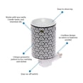 thumbnail image 4 of Mindful Design - Novelty Plug -In Fragrance Wax Warmer- Geometric Cylinder, 4 of 7
