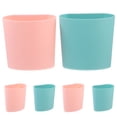 thumbnail image 1 of 6pcs Hanging Storage Cup Rolling Cart Accessory Cart Mounted Storage Bucket Plastic Storage Cup, 1 of 6
