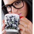 thumbnail image 2 of 3drose, Purple Flower Tree Jacaranda Against Bright Sky, 11oz Two-tone Red Mug, 2 of 6
