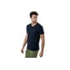 thumbnail image 3 of Camiseta Nautica para hombre, manga corta, lisa, entallada, cuello en V, azul marino, 3 of 4