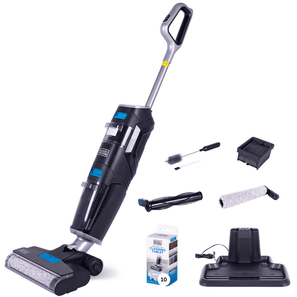 BLACK+DECKER Multi-Surface Vacuum + Wash Duo with Brush Roll