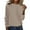 Khaki pullover sweaters for women-A1, variant on Tianiyouqing 100% Merino Wool Sweaters for Women, 100% Merino Wool Mock Neck Long Sleeve Soft Pullover Sweater Camel M