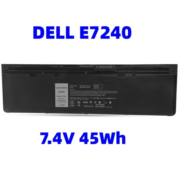 45Wh WD52H Battery For Dell Latitude 12 7000 E7240 E7250 PT1 DL011311-PLP22G01 DWJHM F3G33 FW2NM KKHY1 KKHY1 WG6RP YDN87 451-BBFT 451-BBFX 451-BBFY