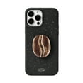 thumbnail image 1 of UFOLOGY 100% Biodegradable iPhone 13 Pro Max Case, The Thin & Slim Eco-Friendly and Compostable iPhone 13 Pro Max Case with Kickstand (2021), Natural Texture, Speckled, 6.7 Inches (Black), 1 of 9