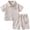O10-Navy, variant on Boy'S Outfits Round Neck Short Sleeve Shirt And 5 Point Shorts Two Piece Play For Toddler And Kid Classic Clothing 5-6 Years Khaki
