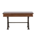 thumbnail image 6 of Arlington House Medium Brown Complete 2 Piece Desk, 6 of 11