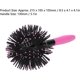 thumbnail image 5 of Cepillo redondo para secado con secador, diseño esférico de 360°, resistente al calor, para cabello húmedo y seco., 5 of 5