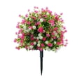 thumbnail image 2 of Camellia Artificial Plant Fake Tree Lifelike Greenery Decoration Plastic Vibrant Patriotic Colors Durable Weather Resistant, Red, JKODE, 2 of 6