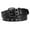 Black, variant on Maikun Men Belt Punk Belts for Men Black Belt Grommet Studded Leather Belt for Women