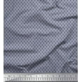 thumbnail image 1 of Soimoi Velvet Fabric Honeycomb Geometric Print Fabric by The Yard 58 Inch Wide, 1 of 2