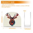 thumbnail image 4 of BZSMCE Napkin holder Creative Colorfull Deer Pattern Classic Napkin Holders for Tables, Dining Table Napkin Holders for Kitchen, 4 of 9