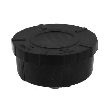 Unique Bargains Air Compressor Repair Part 32mm Thread Silencer Muffler Black