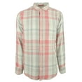 thumbnail image 4 of Men's Monteverde Madras Button Down Shirt Large, 4 of 4