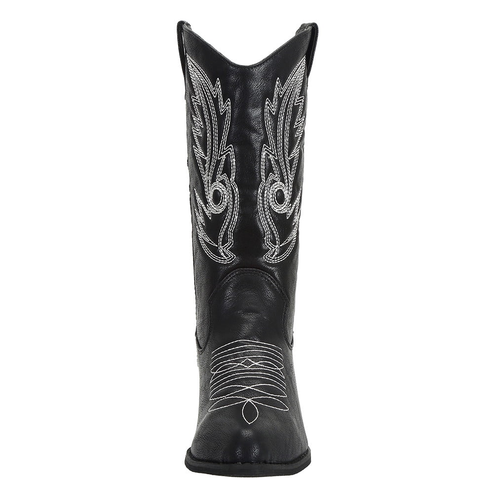 wide calf cowboy boots for ladies