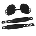 thumbnail image 1 of 1Pair Exercise Bike Pedals Anti Slip Strip Pattern Portable Exercise Bike Parts With Adjustable Strap For Stationary Bike, 1 of 8