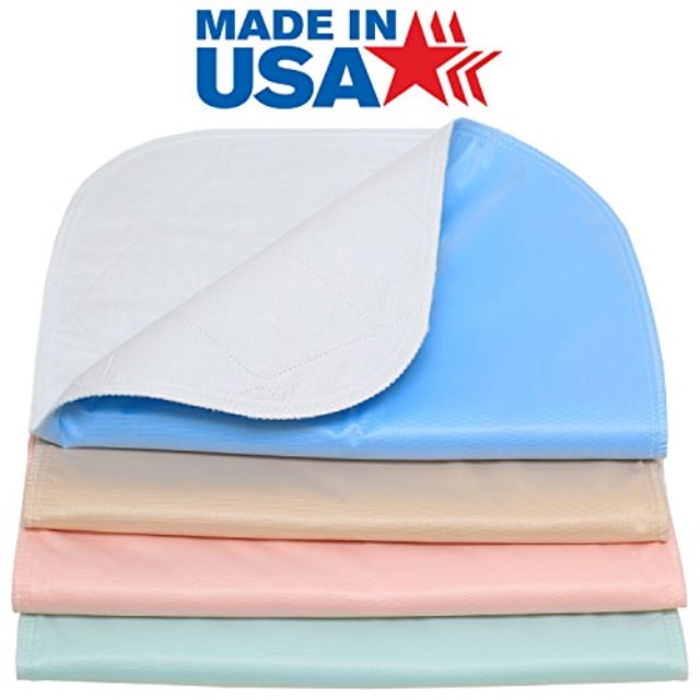 100% cotton washable bed pads chair pads heavy weight soaker