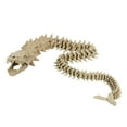 thumbnail image 3 of Ohmyroo Plesiosaurus Dinosaur Skeleton Model Aquatic Fish Tank Decor and Workspace Art Sculpture, 3 of 8