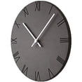 thumbnail image 3 of Modern Minimalist Concrete Collection Silent Wall Clock, 3 of 6