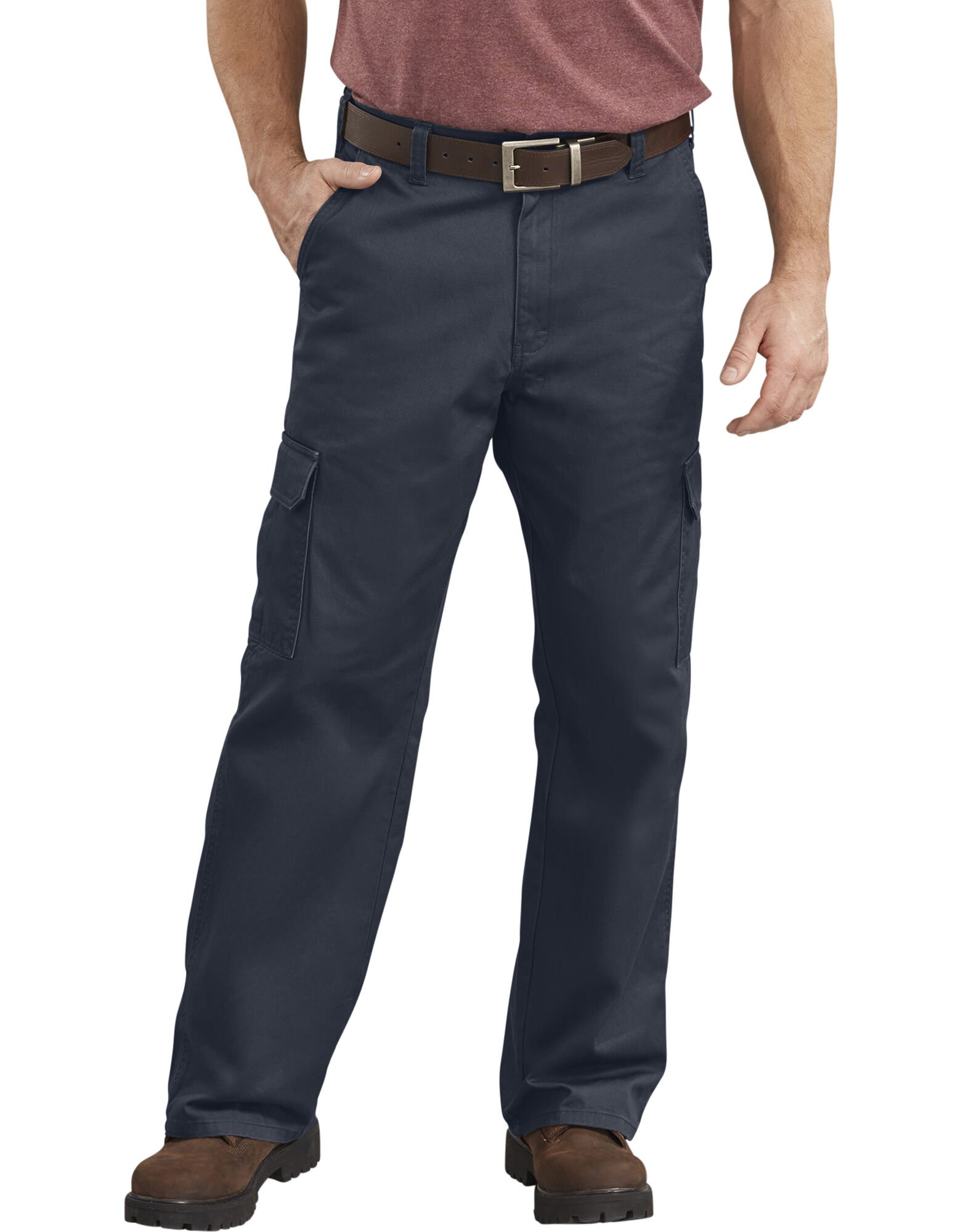 Loose Fit Straight Leg Cargo Pants