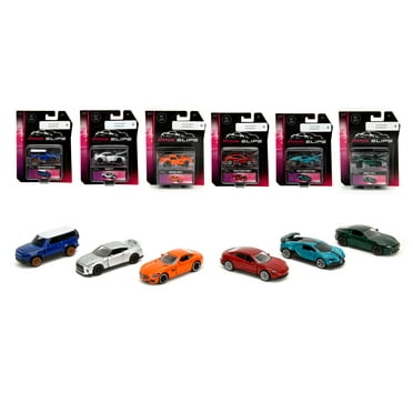 Jada Toys Pink Slips 1:64 Die-Cast Car Model Vehicles, 2oz(One Piece, Styles May Vary)