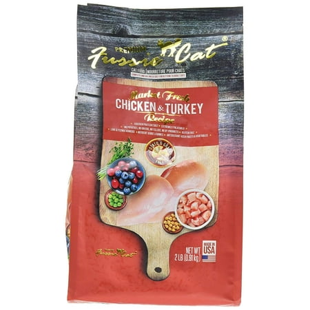 Market Fresh Chicken & Turkey Recipe, 2 lb, While you may be a vegetarian, your cat is not. All cats are obligate, or “true” carnivores. To thrive,.., By Fussie (Best Food For Your Cat)