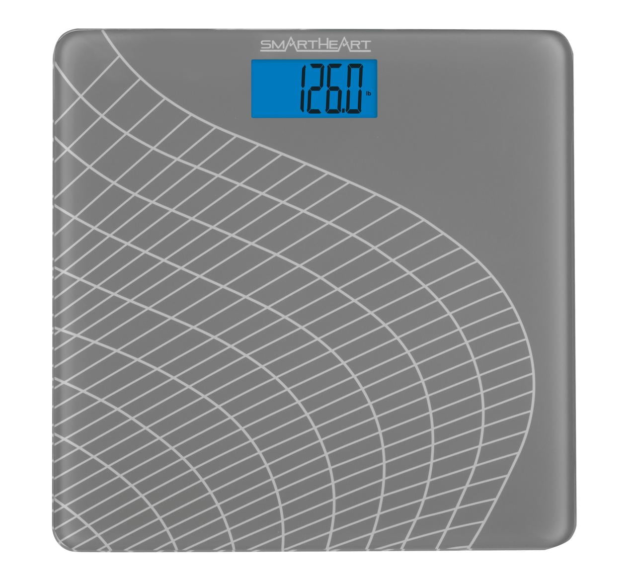 SmartHeart Talking Digital Scale Audible results in English (lbs/kg