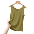 thumbnail image 5 of Ltctricy Womens Sleeveless Pajama Tops Lace Crew Neck Sleep Tank Tops Casual Loose Fit Loungewear Summer Clothing, 5 of 7