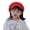 Red, variant on Children Beret Short Brim Vintage Solid Color Newsboy Cap Warm Autumn Winter Cap Girls Octagonal Cap Daily Outdoor Activities Headwear