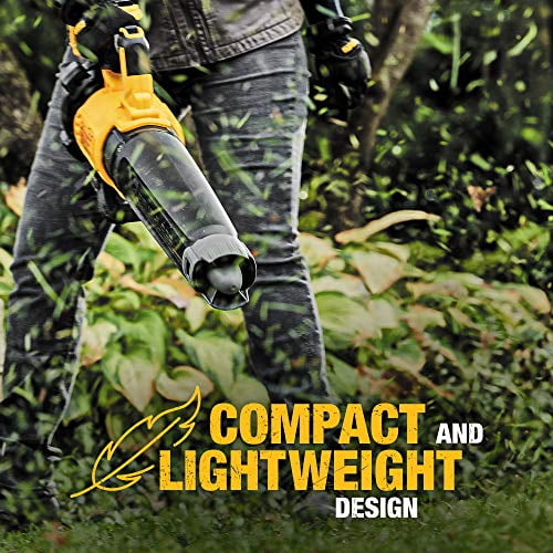 Souffleur Dewalt 18v Souffleur De Feuilles Sans Fil WingFly Compatible Dewalt 20V - 2en1 Souffleur/Aspirateur, Sans Batterie Jardin Outil Batterie