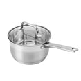 thumbnail image 5 of HausRoland Stainless Steel Saucepan with Glass Lid and Measuring Scale 2.7 Qt (2.6 L) Multi-purpose Pot Sauce Pan Kitchenware, 5 of 6