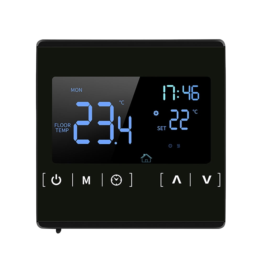 Smart LCD Touchscreen Thermostat for Home Programmable Electric Floor