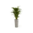 thumbnail image 4 of Ecopots Amsterdam Mid High Durable Modern Round Indoor/Outdoor Recycled Based Composite Flower Pot Planter, Taupe, 26", 4 of 4
