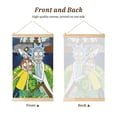thumbnail image 2 of Rick And Morty Wooden Shaft Hanging Poster Home Decor Poster Wall Art Painting For Living Room Bedroom 20"X30", 2 of 7