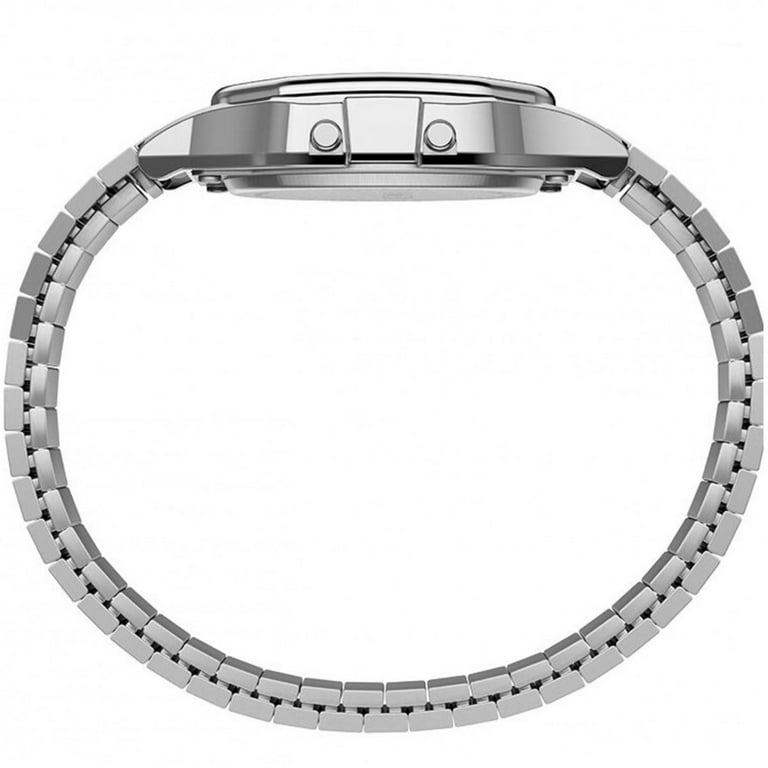 Timex t80 34mm stainless online steel expansion band watch