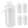 thumbnail image 5 of NIYANGLE Squeeze Bottles Condiments Salad Sauce Dispenser White Plastic 5Pcs, 5 of 8