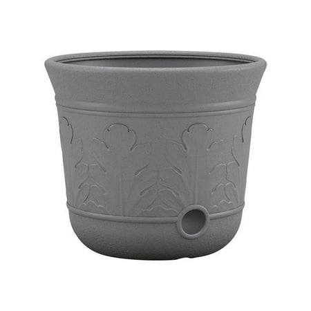 - 300 ft. 300 ft Free Standing Decorative Hose Pot, Gray