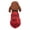 Red, variant on Festive English Christmas Pet Dog Apparel Holiday Outfit for Small Medium Large Breeds