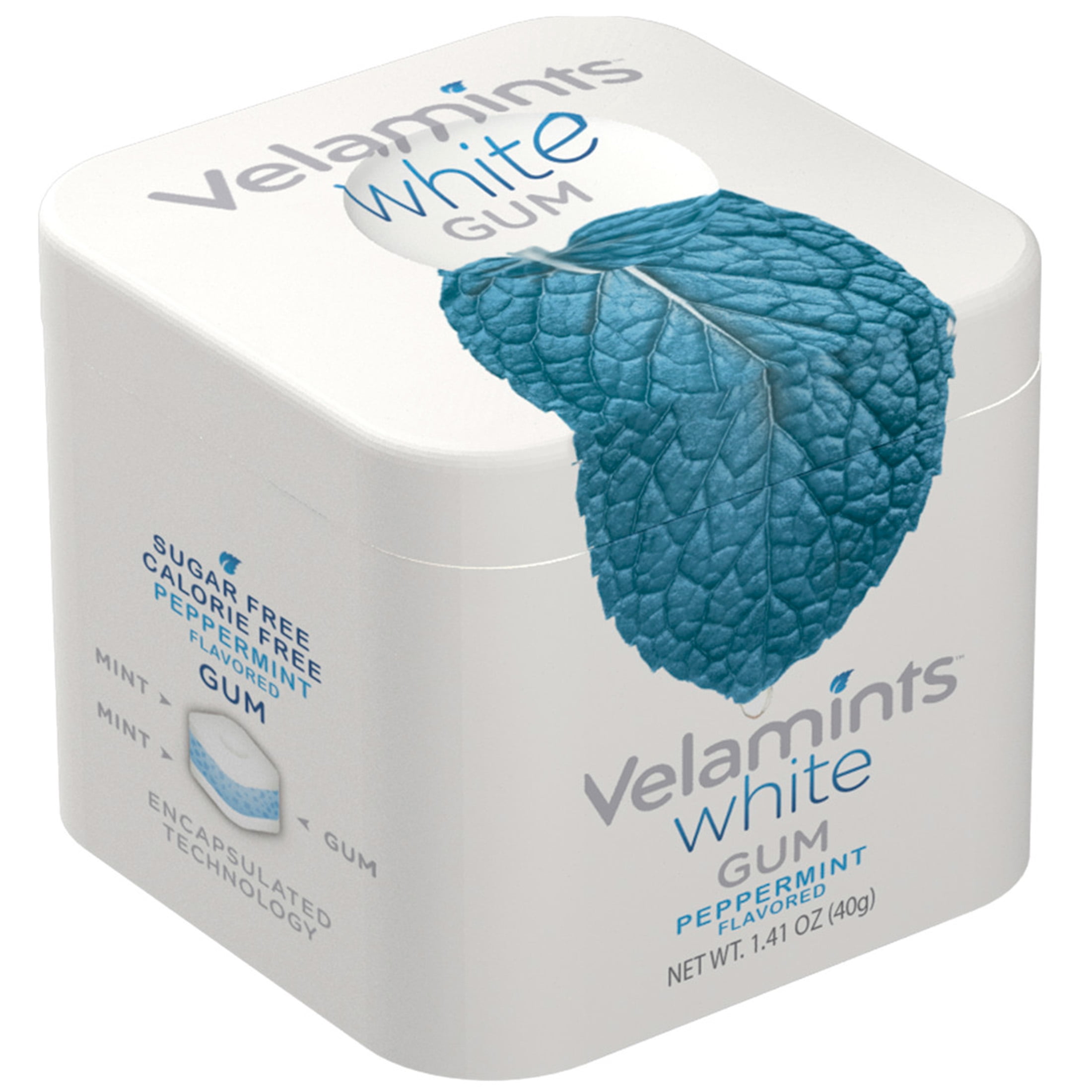 Peppermint White Gum Tin