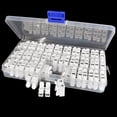 thumbnail image 1 of 110 Pcs Cable Connector Set Boxed Wire Connector Kit Secure Compact Wire and Cable Connector Heavy Duty Cable Connector for Home Lighting Appliances Machinery Wire, 1 of 9