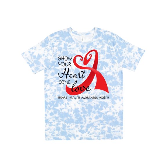 Inktastic Show Your Heart Some Love Heart Health Awareness Month T-Shirt