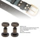 thumbnail image 3 of Tornillos De Encuadernación, Remaches De Tornillo, Fácil De Encuadernar, Bronce Antiguo, Amplia Aplicación, 20 Juegos, Cabeza De Tornillo Ranurada En , aleación De Zinc, 3 of 7